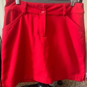 Ladies golf skort